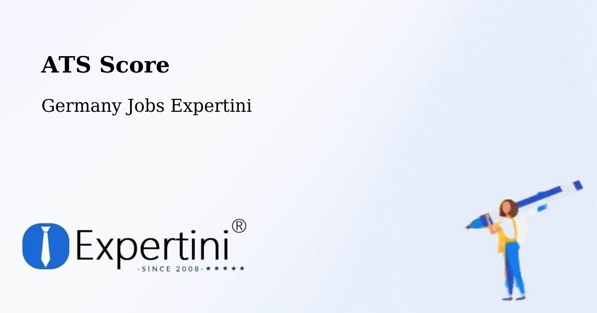 Resume ATS Score & Job Description Match Tool – Melle - Germany Jobs Expertini