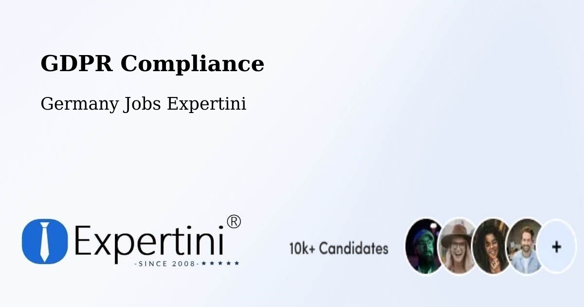 EU GDPR Compliance Statement – Melle - Germany Jobs Expertini