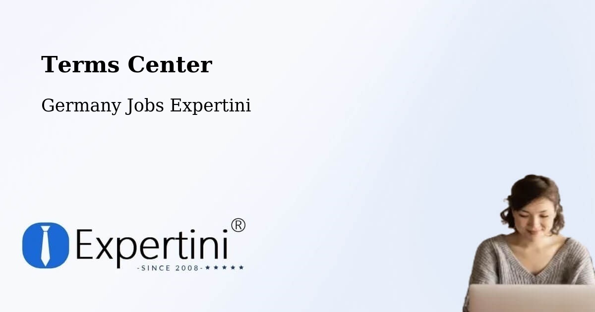 Terms of Service – Melle - Germany Jobs Expertini